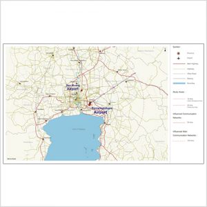 Study of the Development of a Transport System to support the Development of Suvarnabhumi Aerotropolis
